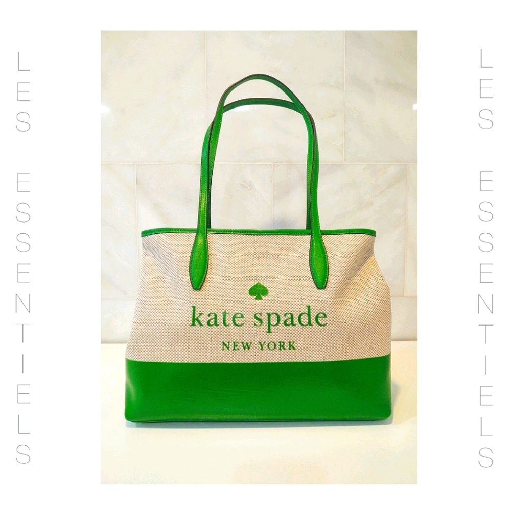 ❗SALE❗Kate Spade Canvas Logo Tote